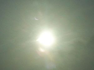 Sonnenfinsternis in Novosibirsk